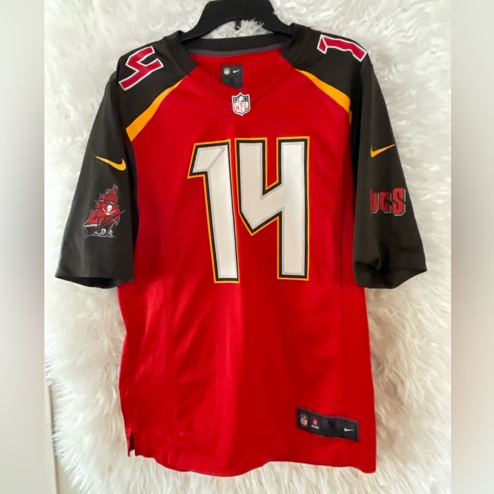 Tampa Bay Buccaneers Ryan Fitzpatrick #14 Nike On Field Men’s Jersey. Small